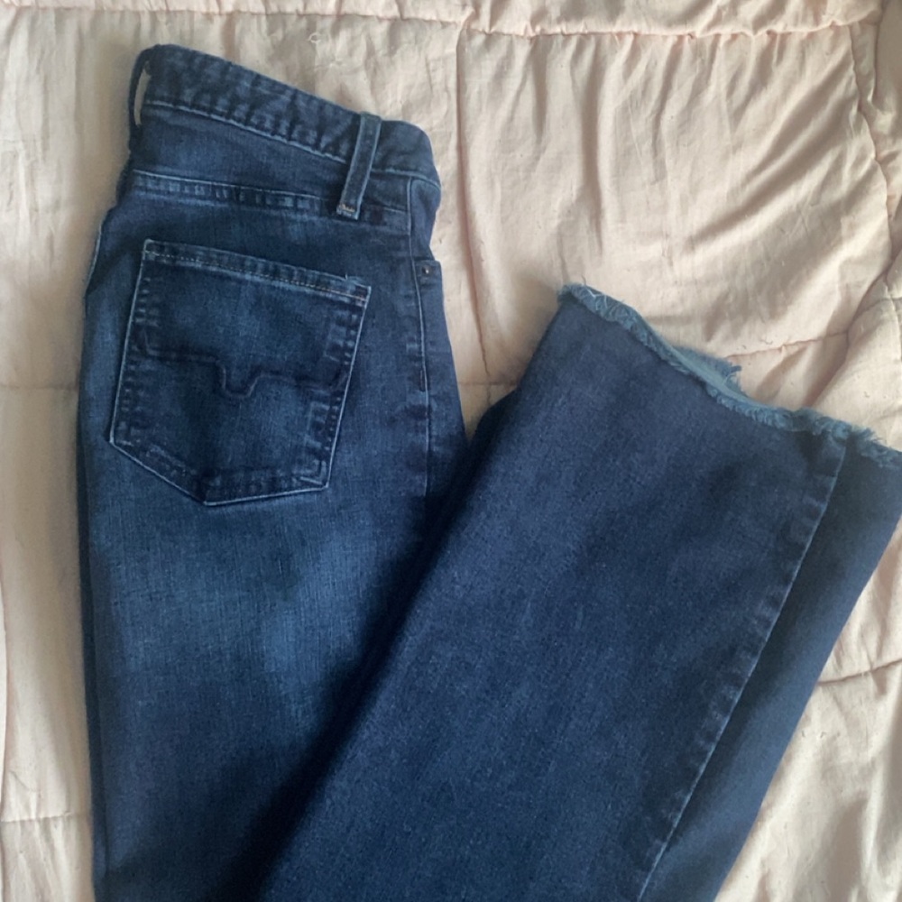 Kimes Ranch Olive Interior Label Jeans